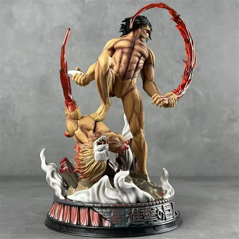 Anime Attack On Titan Eren Combat Form GK Figure - Image 3