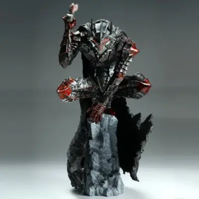 Berserk Guts Berserker Armor Battle Damaged Blood Stained Pvc Action Figure