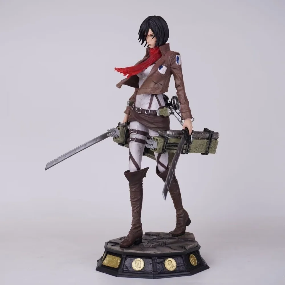 30cm/11.81inch Anime Attack on Titan Mikasa Ackerman GK Figure - Image 4