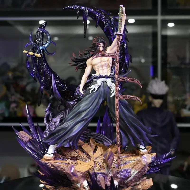 47cm Big Statue Demon Slayer Gk Kokushibo GK Figure - Image 5