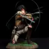 18cm Anime Attack On Titan Soldier Levi Ackerman Figure - Image 2