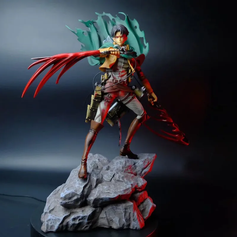 Attacking Giants Levi Anime GK Figure - Image 2