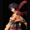 Attack On Titan Gk Levi Ackerman Mikasa Ackerman Battle Damaged GK Figure - Image 2