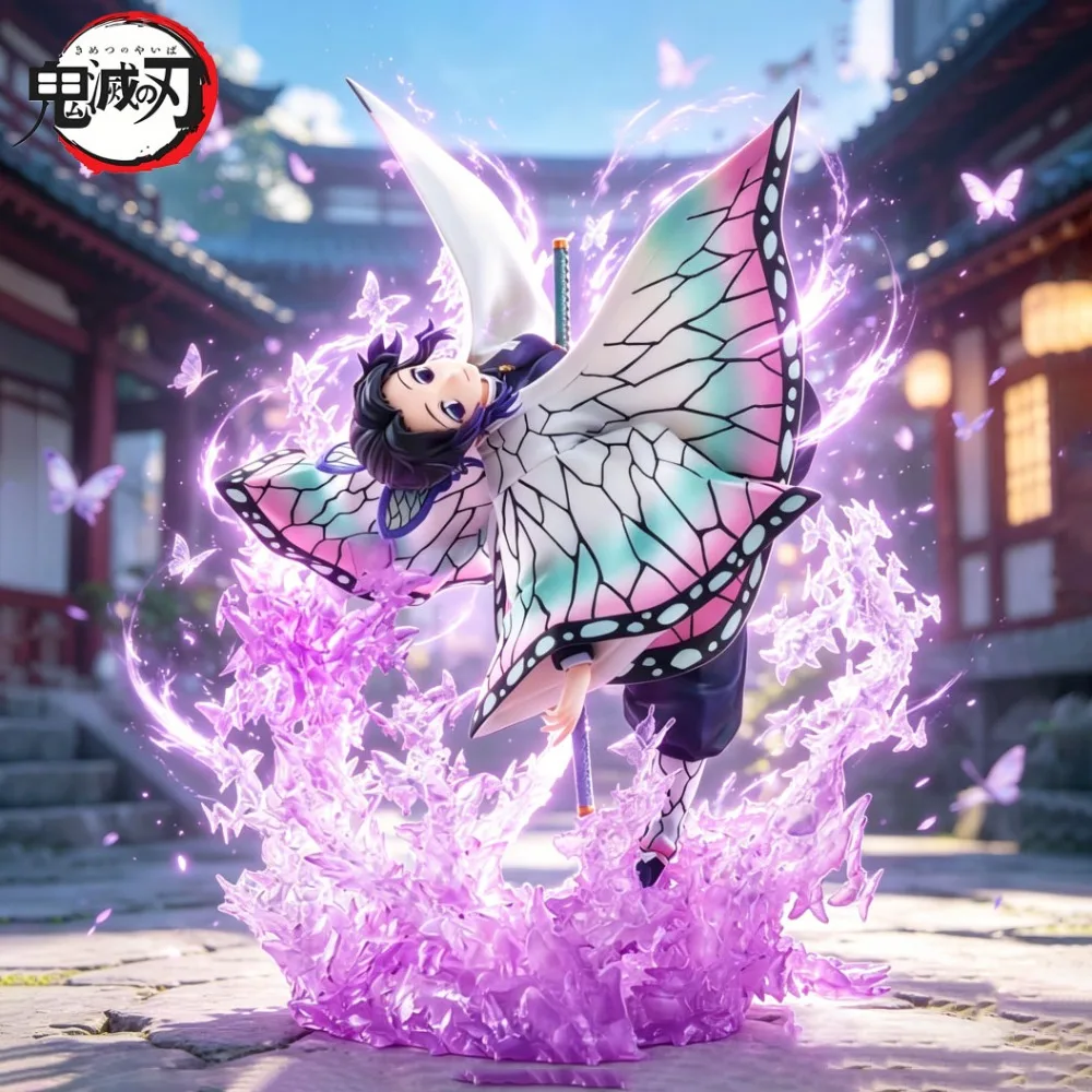 20cm Anime Demon Slayer Figure Kochou Shinobu Action Figure