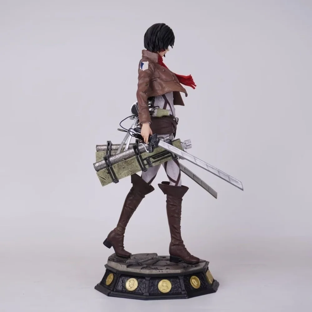 30cm/11.81inch Anime Attack on Titan Mikasa Ackerman GK Figure - Image 5