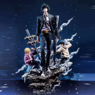 Chainsaw Man Hayakawa Aki Gun Devil Gk Statue Anime Action Figure