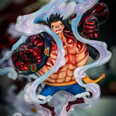 New 40CM One Piece Fourth Gear Ghost Island Luffy Gk Figure