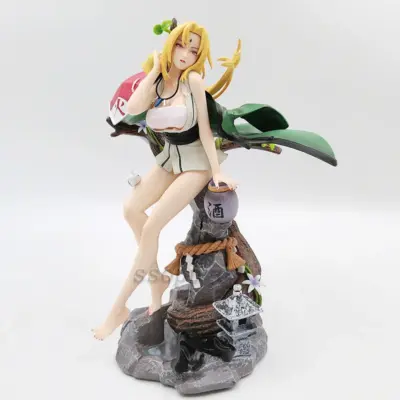32cm NARUTO Shippuden Figure Tsunade Anime Girl PVC Action