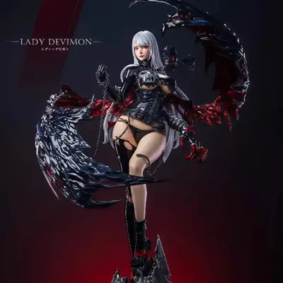 Lady Devimon Digimon Anime 48cm Gk Figure