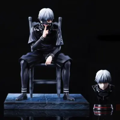 20cm Ken Kaneki Sitting Figure Tokyo Ghoul GK Figure