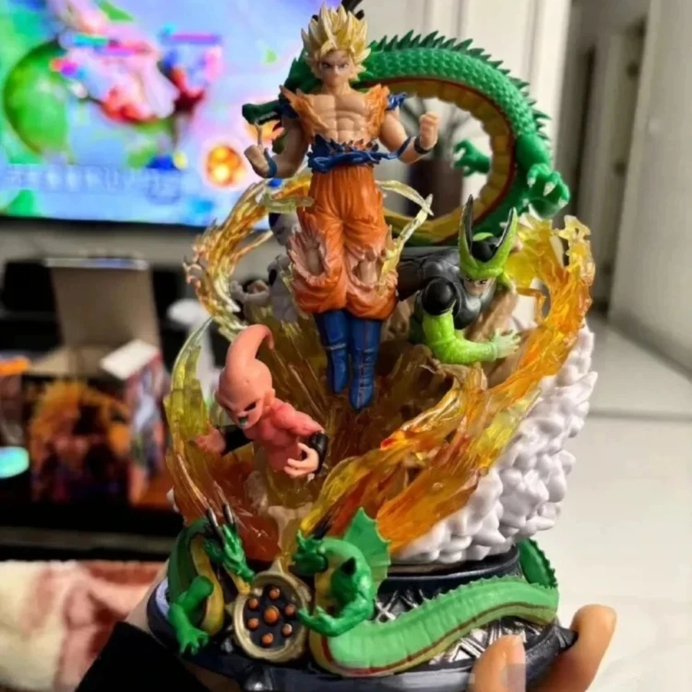 New 23cm Dragon Ball Son Goku Super Saiyan Figure - Image 2