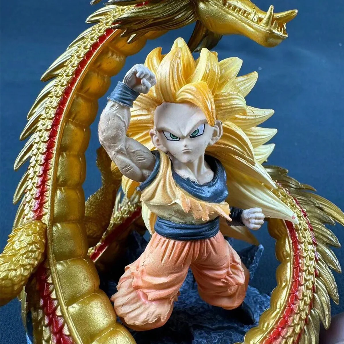 14CM Dragon Ball Z Figure Ssj3 Goku Action Figure - Image 6