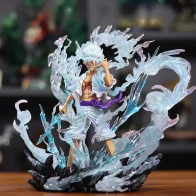 30cm One Piece Nika Luffy Cartoon Character GK Figure