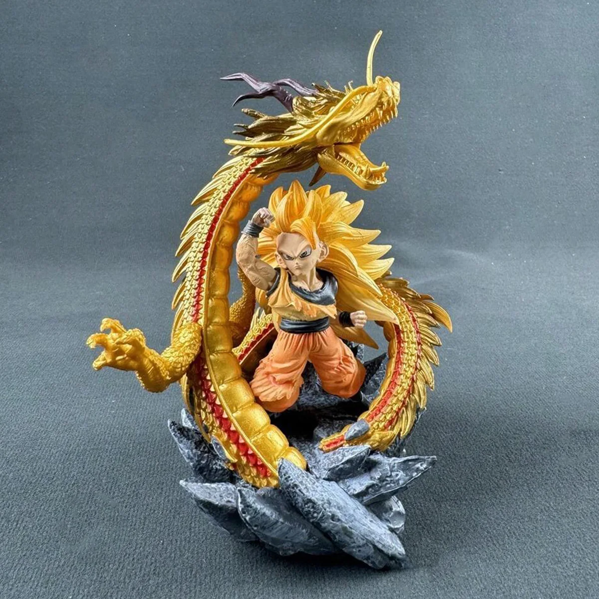 14CM Dragon Ball Z Figure Ssj3 Goku Action Figure - Image 4