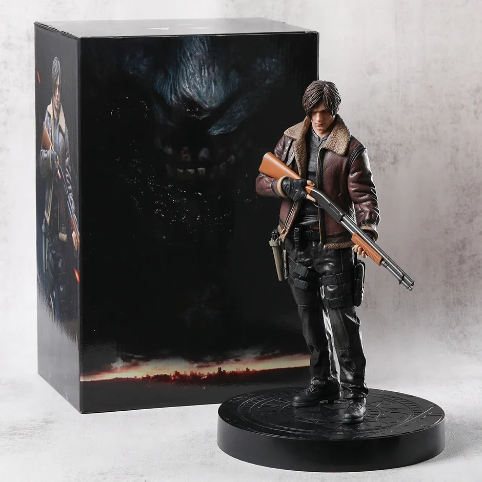 Movie Game Character Leon S. Kennedy Figure GK Statue - Image 2