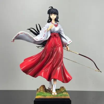 35cm Inuyasha Kikyo Anime Gk Figure