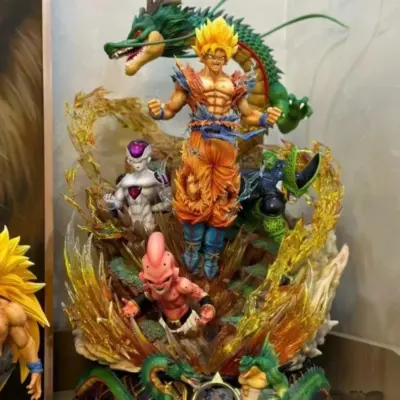 New 23cm Dragon Ball Son Goku Super Saiyan Figure