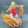 Anime Dragon Ball broly Vs Son Goku Figurine 20cm Gk Pvc Action Figure - Image 4