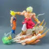Anime Dragon Ball broly Vs Son Goku Figurine 20cm Gk Pvc Action Figure - Image 2