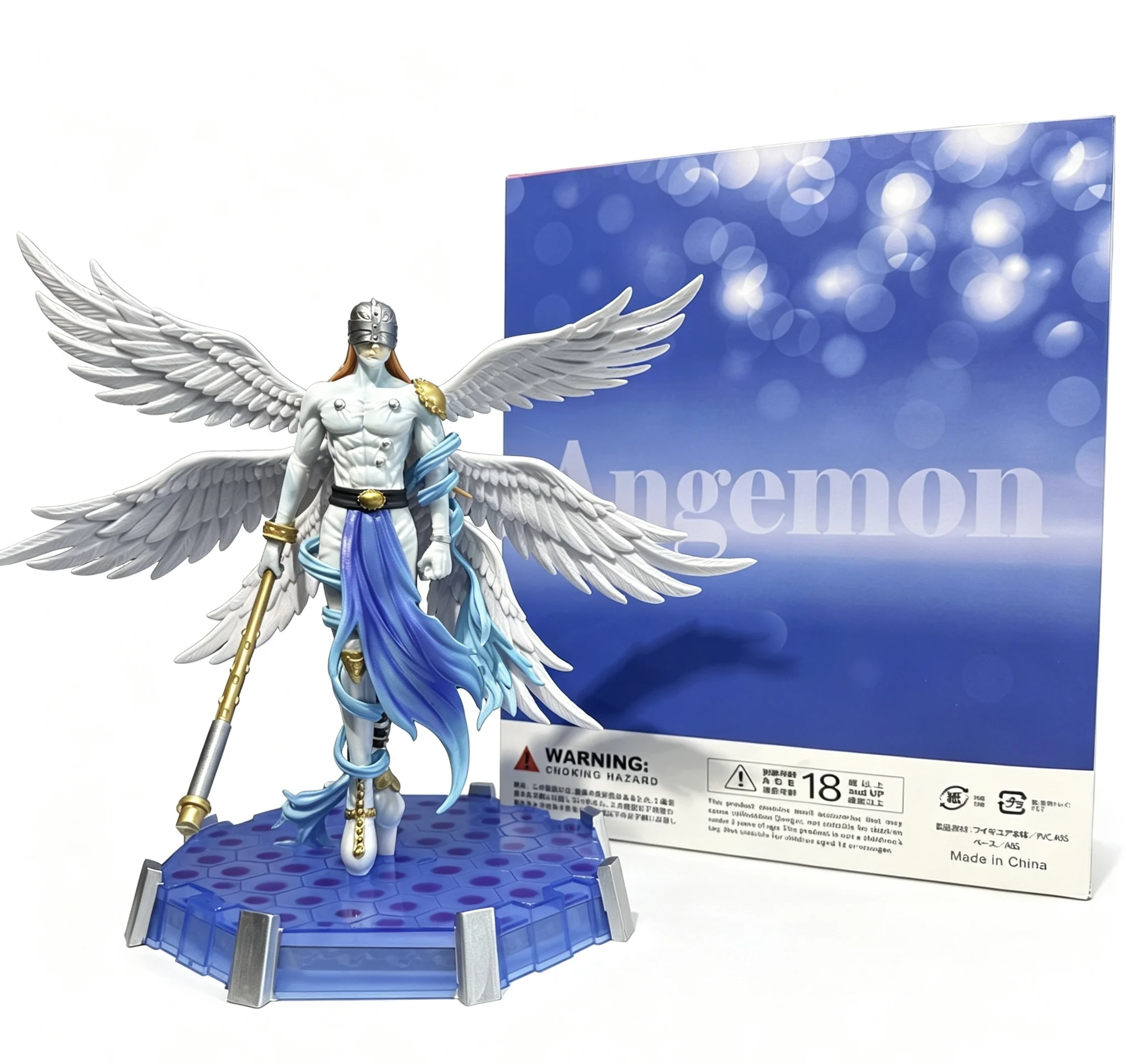 Actual Shot Digimon Series Angemon & Angewomon GK Figure